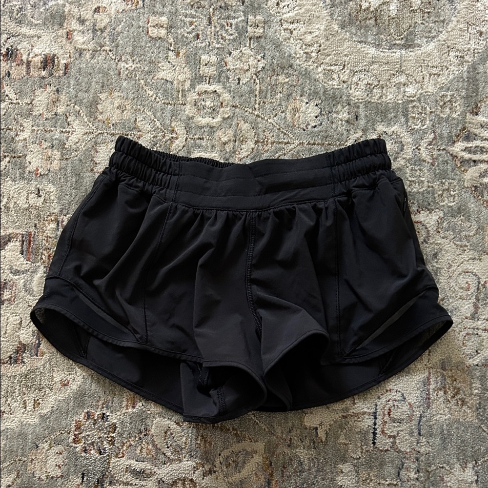 Lululemon Athletica Black Athletic Shorts